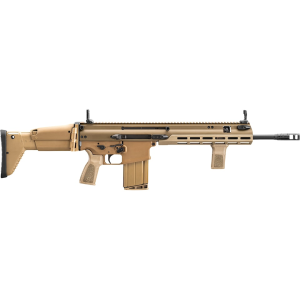 FN SCAR 17S Semi Automatic Rifle 7.62x51mm NATO 16.25" Black Threaded Barrel Flat Dark Earth Frame Flat Dark Earth Pistol Grip