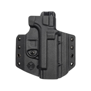 C&G Holsters Covert OWB Holster Right Hand Glock 19, 19x, 23, 44, 45 Kydex Black