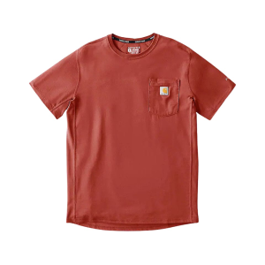 Carhartt Men's Force Relaxed Fit Short Sleeve Crew Neck T Shirt Atomic Red Medium