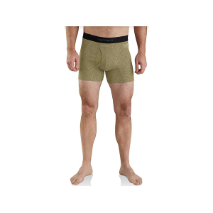 Carhartt Men's Force Grid 5" Boxer Briefs Burnt Olive 2XL
