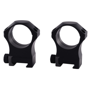 Nightforce X-Treme Duty Ultralite 6 Hole Picatinny 34mm Scope Rings Matte Black Extreme-High