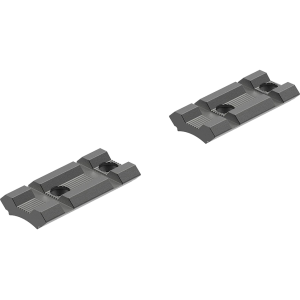 Leupold 2-Piece Rifleman Gen 2 Top Mount Scope Base Savage 10/110 Round Rear Receiver Matte Black 8-40 Adaptable Screws