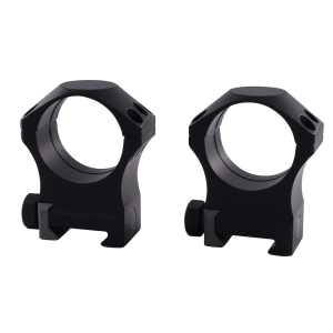 Nightforce X-Treme Duty Ultralite 6 Hole Picatinny 34mm Scope Rings Matte Black Extra-High