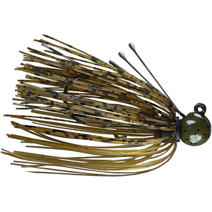 Picasso Pro Metal Little Spotty Jig 4/0 Green Pumpkin Tiger 3/5 oz