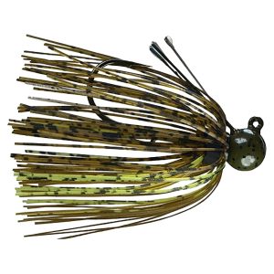 Picasso Pro Metal Little Spotty Jig 4/0 Green Pumpkin Chartreuse Tiger 3/8 oz