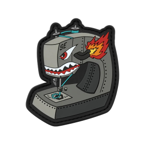 Savior Equipment Angry Sewing Machine PVC Morale Patch