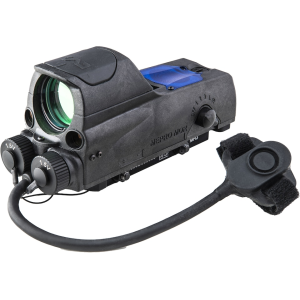 Meprolight Mepro Mor Pro Reflex Red Dot Sight 1x 30mm Bullseye Reticle with Integrated Red & IR Laser Sight QD Picatinny Mount Matte