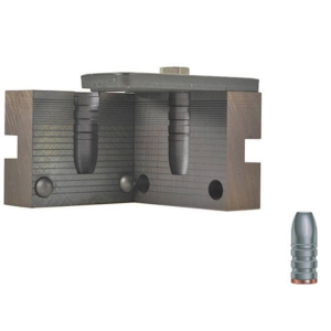 RCBS 1-Cavity Bullet Mold 416-350-FN 416 Caliber (417 Diameter) 350 Grain Flat Nose Gas Check