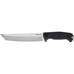 Cold Steel Warcraft Fixed Blade Knife 7.5" Tanto Point San-Mai III Satin Blade G-10 Handle Black