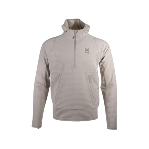 Kifaru Men's Roam Crosslayer Quarter Zip Hoodie Bur XL