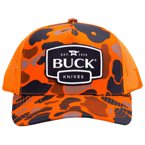 Buck Knives Men's Richardson 112 Hat Blaze Camo One Size Fits Most