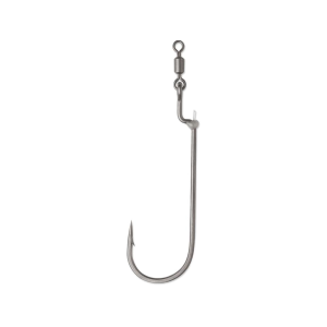 VMC Redline Series Swivel Fluke Hook #5/0 Gray 3PK