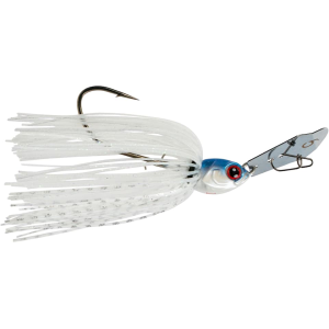 6th Sense Fixed Jigsaw Bladed Jig White Ice 3/8 oz