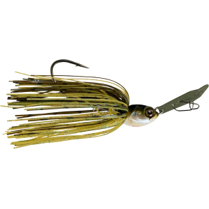 6th Sense Fixed Jigsaw Bladed Jig Green Pumpkin Gill 3/8 oz
