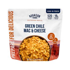 Augason Farms Outdoor Meal Green Chilli Mac and Cheese