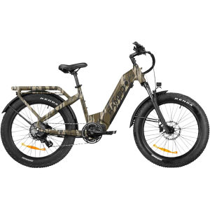 Rambo Savage 2.0 Electric Hunting Bike 750W Motor 15Ah Battery Mossy Oak Bottomland