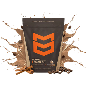 MTN OPS Hot Ignite Energy Drink Powder Mountain Mocha 30 Servings