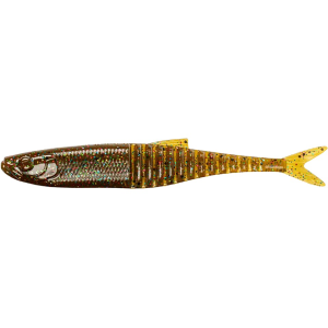 6th Sense JigSaw Minnow 4.8" Green Pumpkin Juice