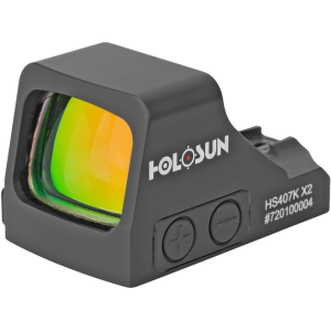 Holosun HE407K-GR-X2 Elite Reflex Red Dot Sight 1x 6 MOA Gold Dot Reticle