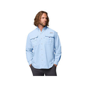 Columbia Men's Bahama II Long Sleeve Shirt Sail XL