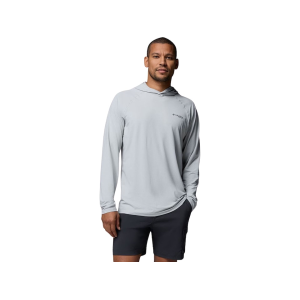 Columbia Men's PFG Solar Stream II Hoodie Cool Gray Large