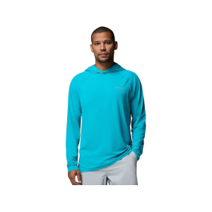 Columbia Men's PFG Solar Stream II Hoodie Ocean Teal XL