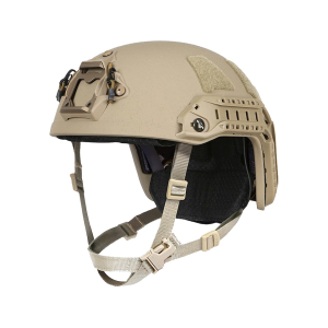 Ops-Core Enhanced Fast XR High Cut Ballistic Helmet System Tan Large