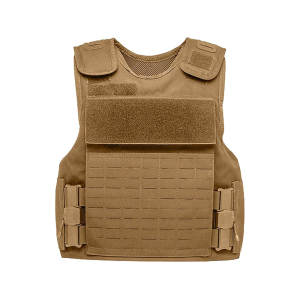 Spartan Armor Sentinel Legend Tactical Vest with Integrated Level IIIA Ballistic Plates Large Coyote Brown