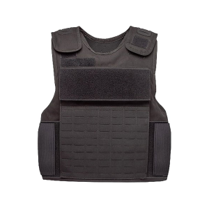 Spartan Armor Sentinel Tactical Vest with Integrated Level IIIA Ballistic Plates 2XL Black