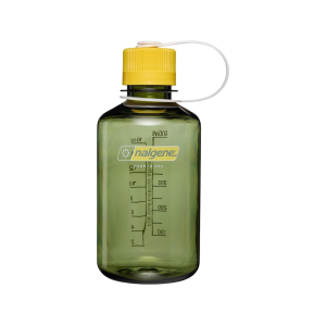 Nalgene Narrow Mouth 16oz Water Bottle Oil Green
