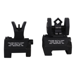 Troy Industries Micro Battle Sight M4 Style AR-15 Sight Set Black