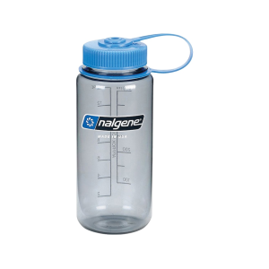 Nalgene Wide Mouth 16oz Water Bottle Gray