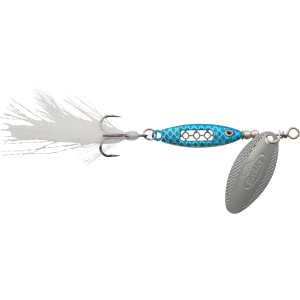 Berkley Dough Rider Minnow Inline Spinner 1/4oz Metallic Blue Silver