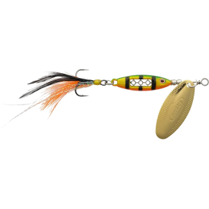 Berkley Dough Rider Minnow Inline Spinner 1/8oz Flashy Perch Gold