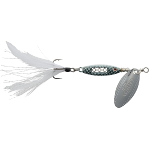 Berkley Dough Rider Minnow Inline Spinner 1/4oz Metallic Natural Shad Silver