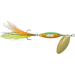 Berkley Dough Rider Minnow Inline Spinner 3/8oz Chrome Flash Gold