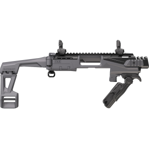 FAB Defense KPOS Advanced Scout Pistol Chassis with Brace for Glock 17, 19 Gray