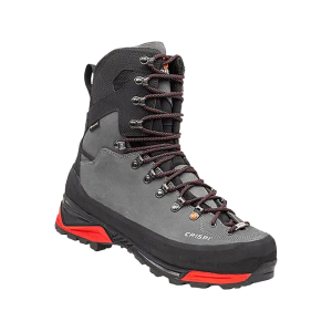 Crispi Boots Men's Briksdal Pro SF GTX 10" Men's 200 Gram Insulated Hunting Boots Leather Gray 11 EE