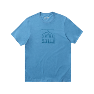 5.11 Men's Mountain Pulse Short Sleeve Crew Neck T Shirt Diplomat Large