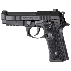 Hogue Hardwood Grip for Beretta 92 GTS, XI Checkered G-10 GMascus Black