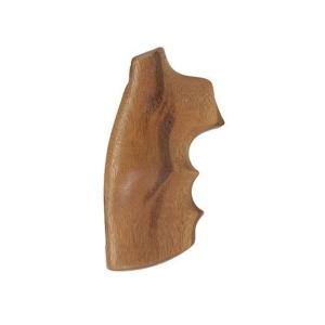 Hogue Fancy Hardwood Grips with Finger Grooves for Colt Python Goncalo Alves