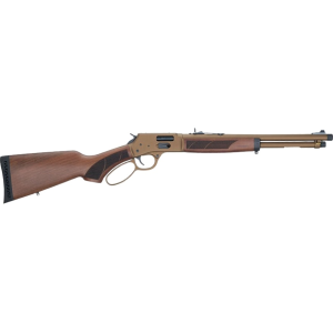 Henry H12 Explorer Lever Action Rifle 357 Magnum 16.5" Burnt Bronze Cerakote Threaded Barrel Burnt Bronze Cerakote Frame Walnut Field Stock