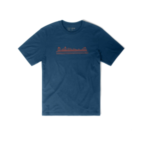 5.11 Men's Moab Horizon Short Sleeve Crew Neck T Shirt Blueblood XL