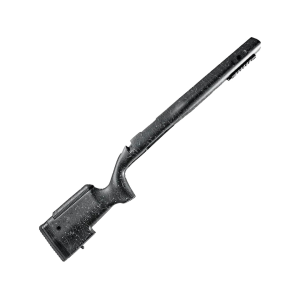 Christensen Arms BA Tactical Carbon Fiber Stock for Remington 700 Long Action Black with Gray Webbing