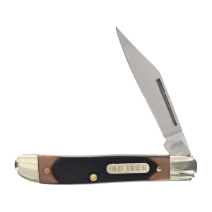 Old Timer Pal Pocket Knife 2.2" Clip Point 7Cr17MoV Polished Blade Polymer Handle Brown