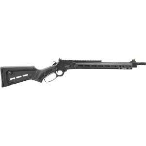 Marlin 1894 Dark Lever Action Rifle 44 Remington Magnum 16.17" Black Threaded Barrel Black Frame Black Field Stock