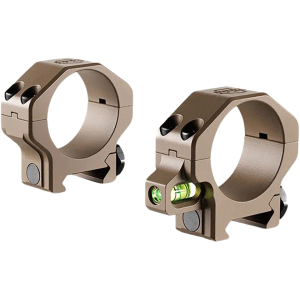 Ruff's Precision Manufacturing Co-Linear 34mm Picatinny Scope Rings Flat Dark Earth Low