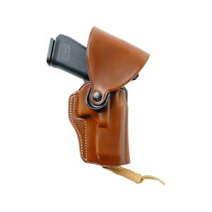 Galco Brush Hog OWB Holster Right Hand Glock 17, 22, 31, 47, 49 Optics Ready Leather Tan