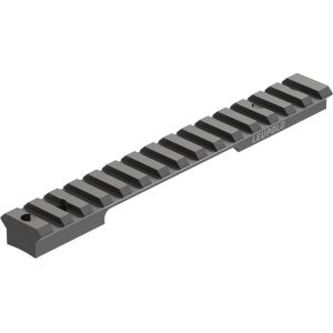 Leupold 1-Piece Backcountry 20 MOA Elevated Cross-Slot Scope Base Nosler M48 Short Action Matte Black