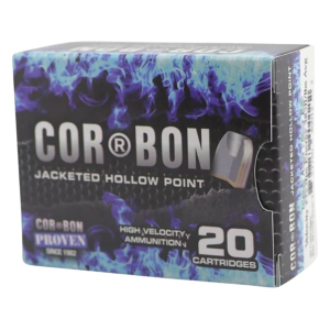 Cor-Bon 10mm Auto Ammo 165 Grain Jacketed Hollow Point Box of 20
